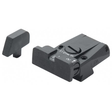 LPA Adjustable Sight Set, Plain (Pre B)