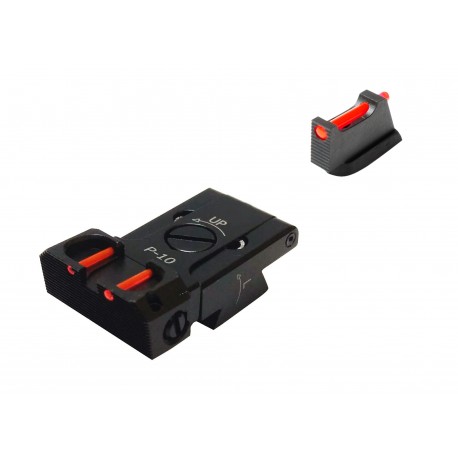 Jizni Adjustable Fiber Sight Set (P-10)