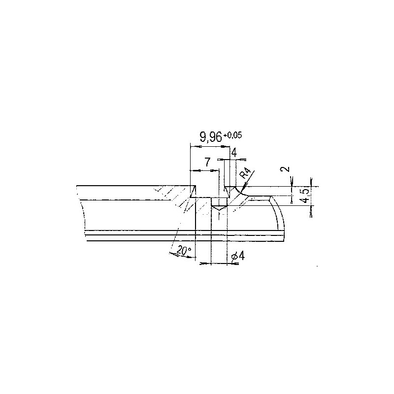 CZ Adjustable rear sight (CZ 75 B) - Jizni CZ Accessories