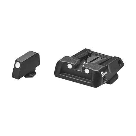 LPA Three Dot Sight Set (Glock)