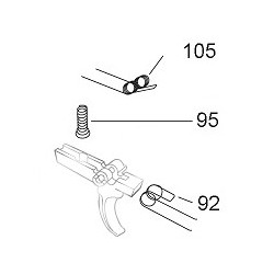 092, 095, 105, Jizni Trigger Springs Kit (AR-15)