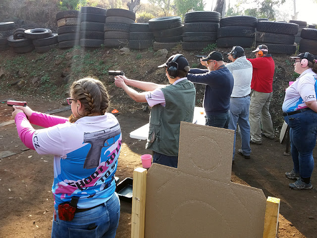 We contribute to the shooting community by being involved with training at grassroots level